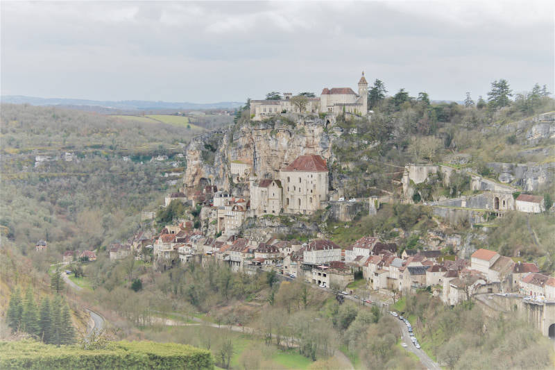 vue panoramique de Rocamadour